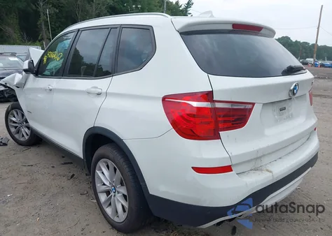 2017 BMW X3 xDrive28I from USA, damaged, VIN 5UXWX9C31H0T20258